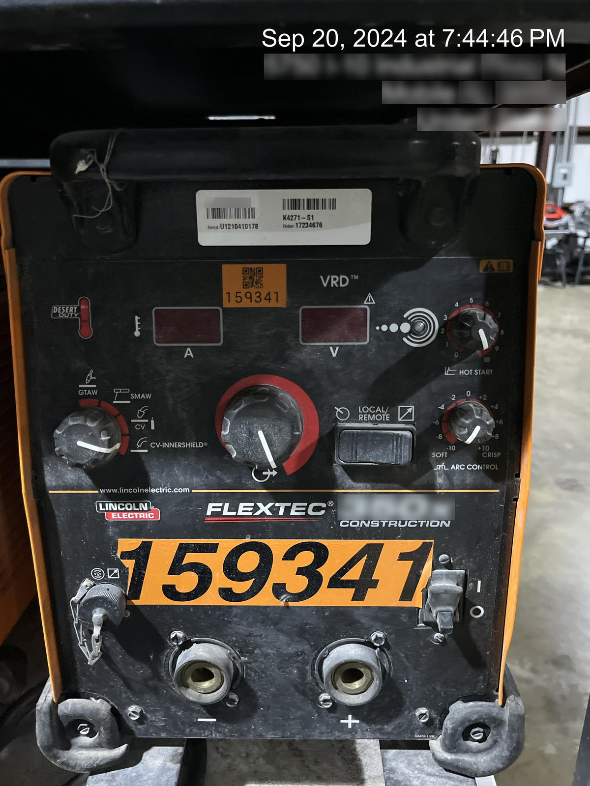 2021 LINCOLN ELECTRIC FLEXTEC 350X