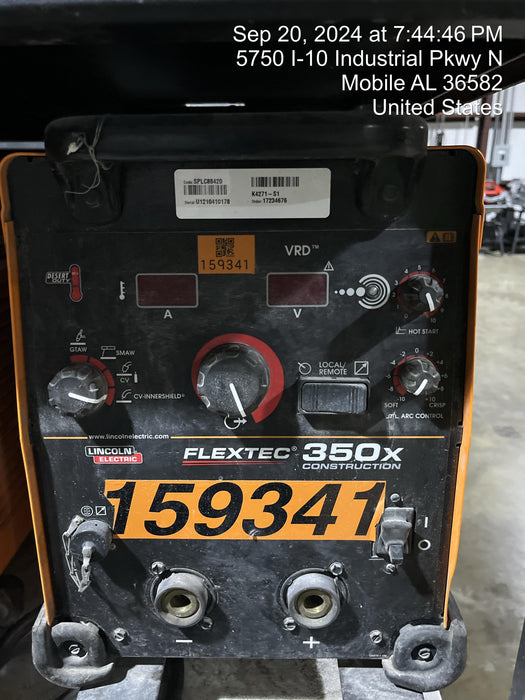 2021 LINCOLN ELECTRIC FLEXTEC 350X