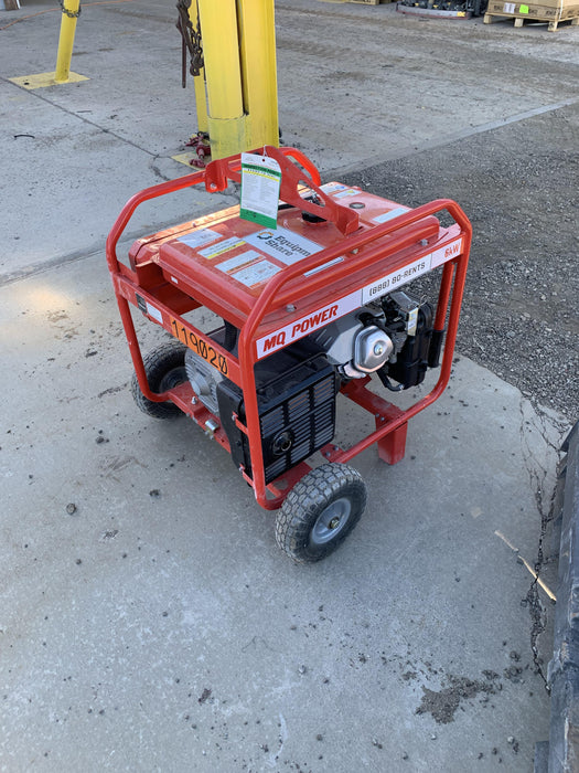 2020 Multiquip GA6HR Gen 6kW Honda GX340 GFCI Wheel Kit