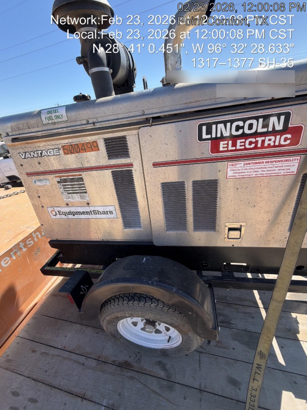 2025 LINCOLN ELECTRIC Vantage 549X