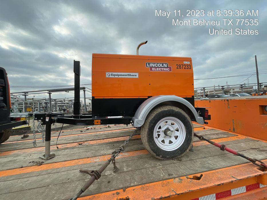 2022 Lincoln Electric LE400 Kubota V1505, Trlr, Cable Rack, Light Kit, ES Decals, T3