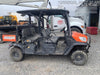 2021 Kubota RTV-X1140W-H Plastic Canopy, Windshield Acrylic Clear, LED Strobe Light, Wire Harness Kit, Back up Alarm