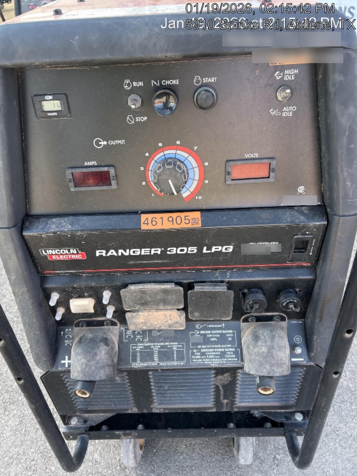2024 LINCOLN ELECTRIC Ranger 305 LPG