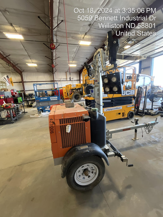 2024 Wanco WLTT-4MM4K Diesel, Deep Sea Controller, Shore Power Plug, Auto Start, (4) 350W LED Floodlights, 4kW Generator, 60 Gal Fuel Tank, 2" Ball, T3