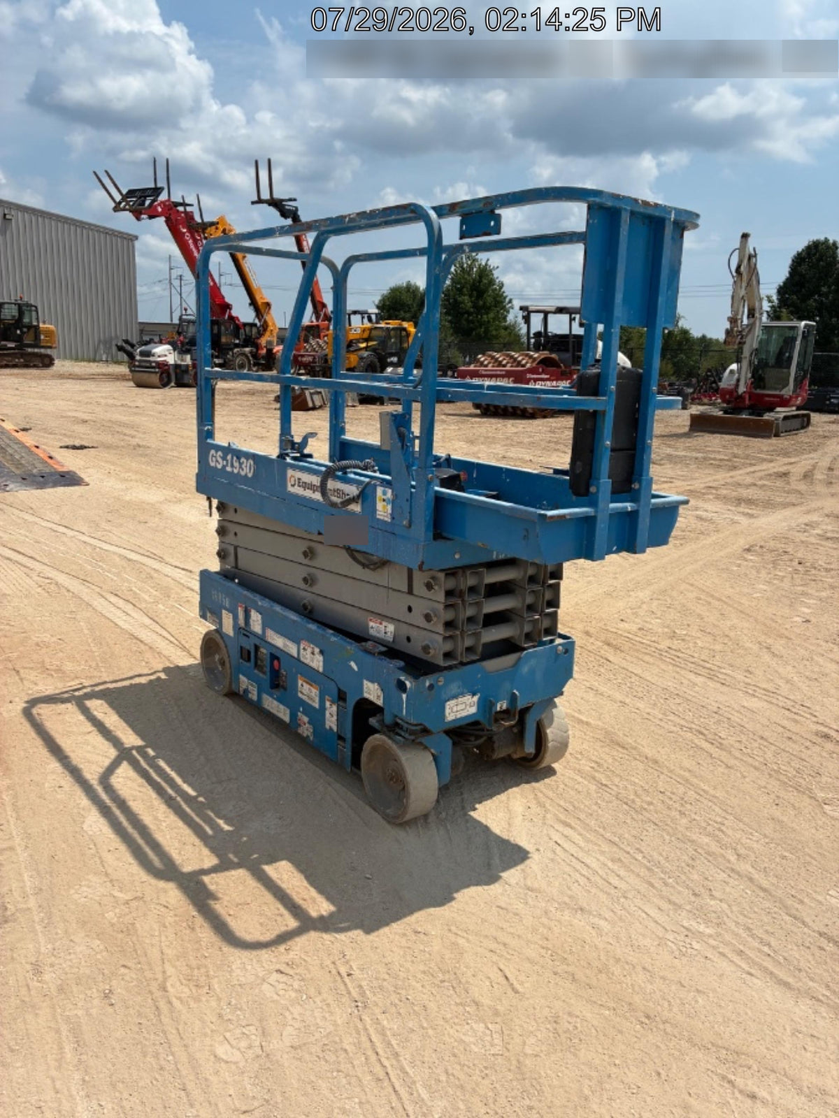 2018 Genie GS-1930 Genie GS-1930 Scissor Lift w/Standard Options