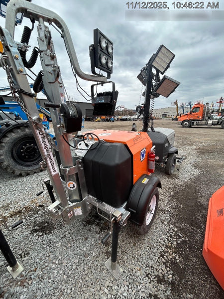2024 Wanco WLTT-4MM4K Diesel, Deep Sea Controller, Shore Power Plug, Auto Start, (4) 350W LED Floodlights, 4kW Generator, 60 Gal Fuel Tank, 2" Ball, T3
