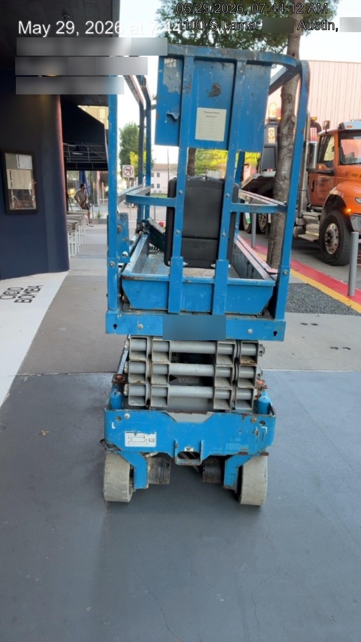 2019 Genie GS-1930 Fixed Rails with Chain Entry