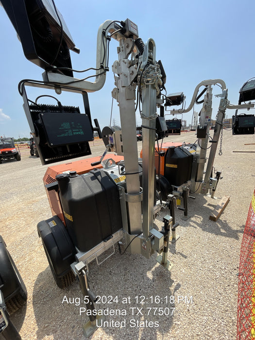 2024 Wanco WLTT-4MM4K Diesel, Deep Sea Controller, Shore Power Plug, Auto Start, (4) 350W LED Floodlights, 4kW Generator, 60 Gal Fuel Tank, 2" Ball, T3