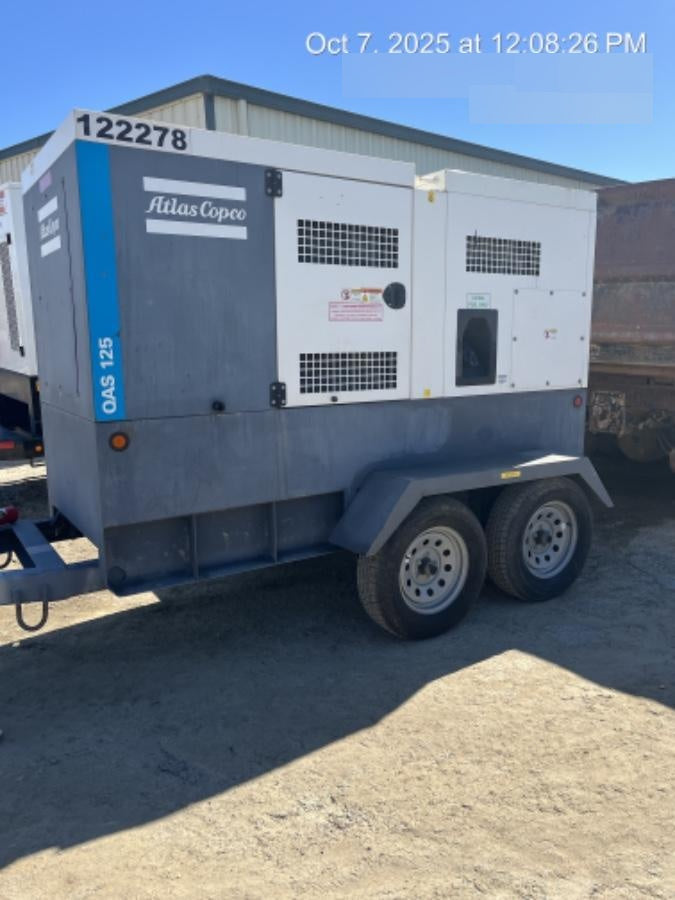 2020 ATLAS COPCO QAS 125