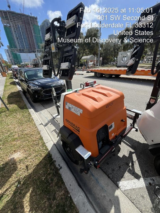 2025 Generac MLTS-4 Diesel, Mitsubishi L2E, 7.1 hp @1800 rpm, Flex Switch 120V Input, Powerzone Controller, (4) 320W LED Lights, 4kW Generator, 39.9 Gal Fuel Tank, 2" Ball, T3, ES Decals