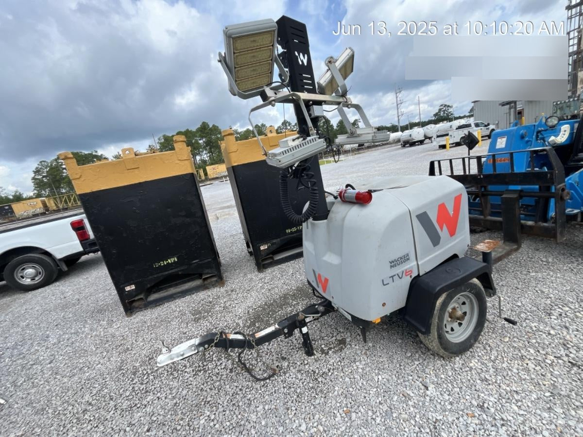 2019 Wacker Neuson LTV6K-LED LTV6K Light Tower, LED 300W, Telematics EQ SH Kubota