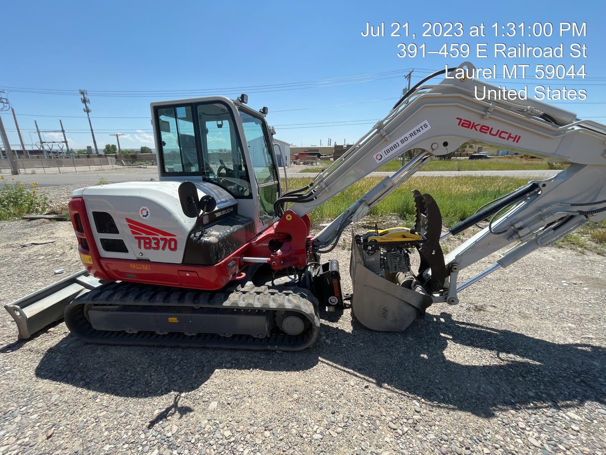 2021 TAKEUCHI TB370CR