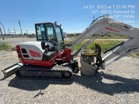 2021 TAKEUCHI TB370CR
