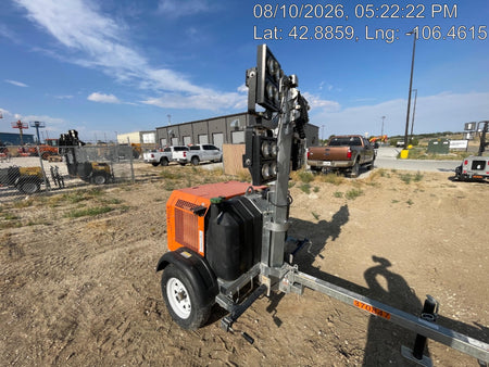 2023 Wanco WLTT-4MM4K Diesel, Deep Sea Controller, Shore Power Plug, Auto Start, (4) 350W LED Floodlights, 4kW Generator, 60 Gal Fuel Tank, 2" Ball, T3