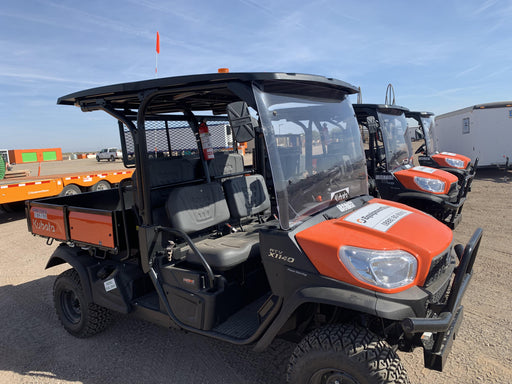 2021 Kubota RTV-X1140W-H Plastic Canopy, Windshield Acrylic Clear, LED Strobe Light, Wire Harness Kit, Back up Alarm