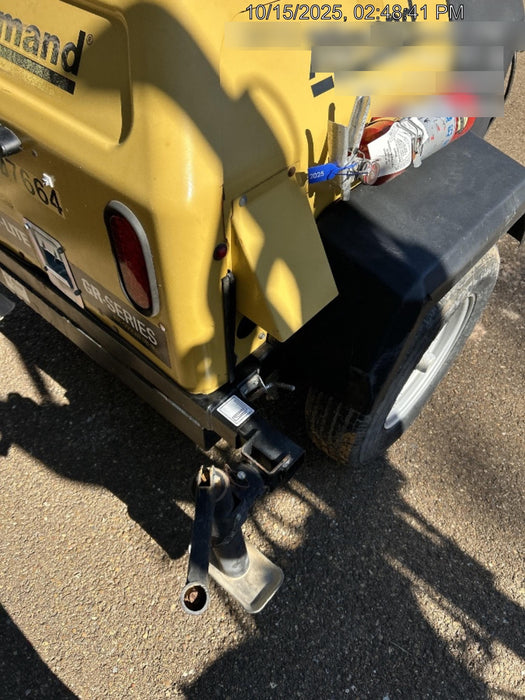 2022 Allmand NLV3GR (4) LED Light Fixture 350W, 23' Vertical Mast, 3kW Prime, Towable, Deep Sea L401, Leveling Jacks, Yanmar T4F 5.8hp