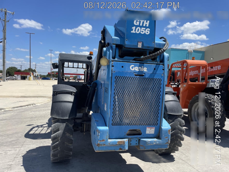 2017 Genie GTH-1056 Genie GTH1056, Solid Tires, 60" carriage, Open ROPS
