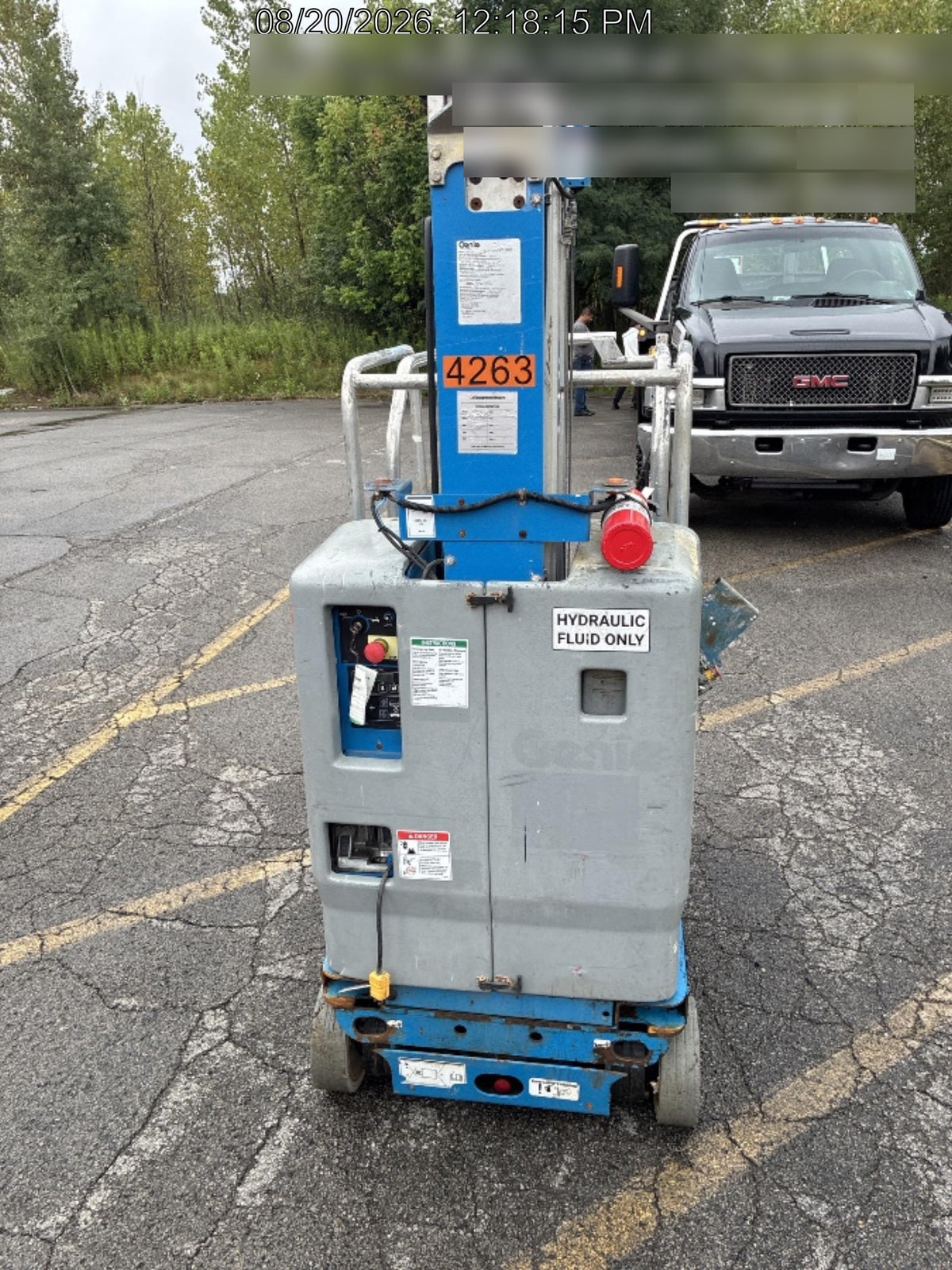 2017 GENIE GR-20