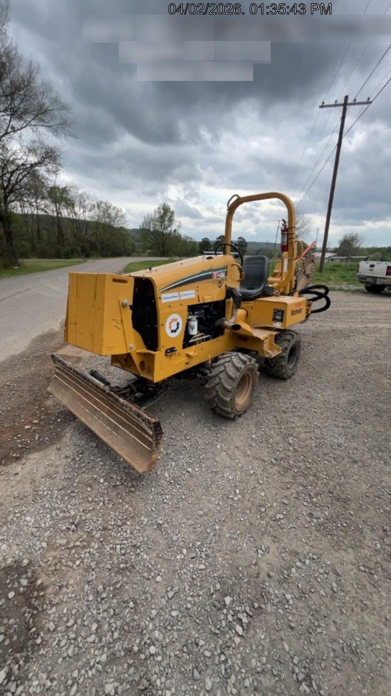 2020 VERMEER RTX450