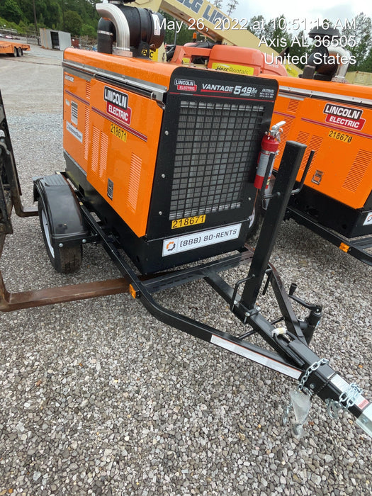 2022 Lincoln Electric Vantage 549X VANTAGE 549X READY-PAK 3