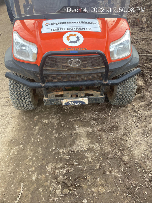 2021 Kubota RTV-X1140W-H Plastic Canopy, Windshield Acrylic Clear, LED Strobe Light, Wire Harness Kit, Back up Alarm