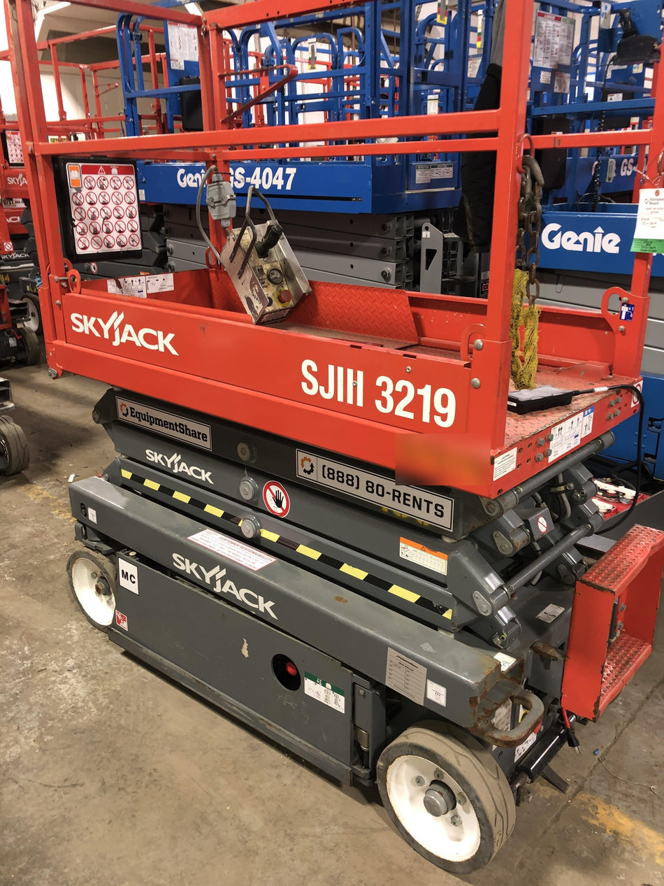 2016 Skyjack SJIII-3219 Standard Rental Specs