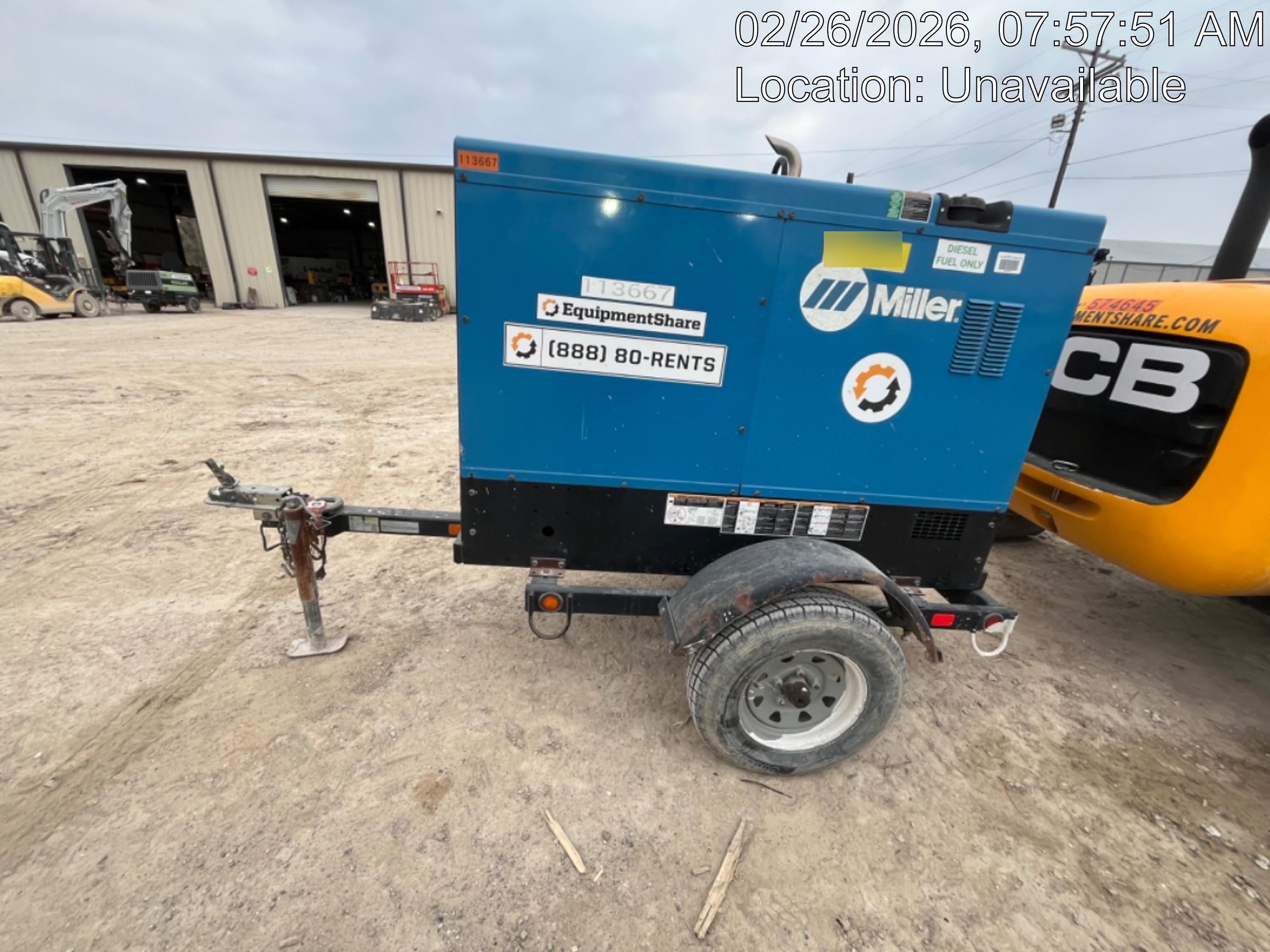 2020 Miller Electric BB500 BIG BLUE 500 PRO (KUBOTA) DELUXE W/ ARCREACH