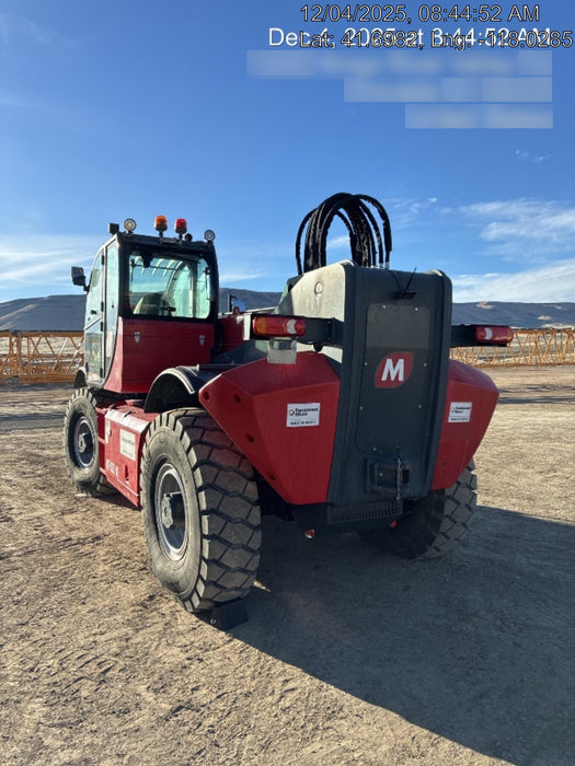 2019 Magni HTH 20.10 Two LED lights on cab - front, Four LED lights on cab - rear, Two LED lights on the boom, Camera on boom & back, Foam Filled Tires | Attachments: Forkcarriage 20 T with 96" forks & positioner w/Forkcarriage 20 T with 96" forks & positioner