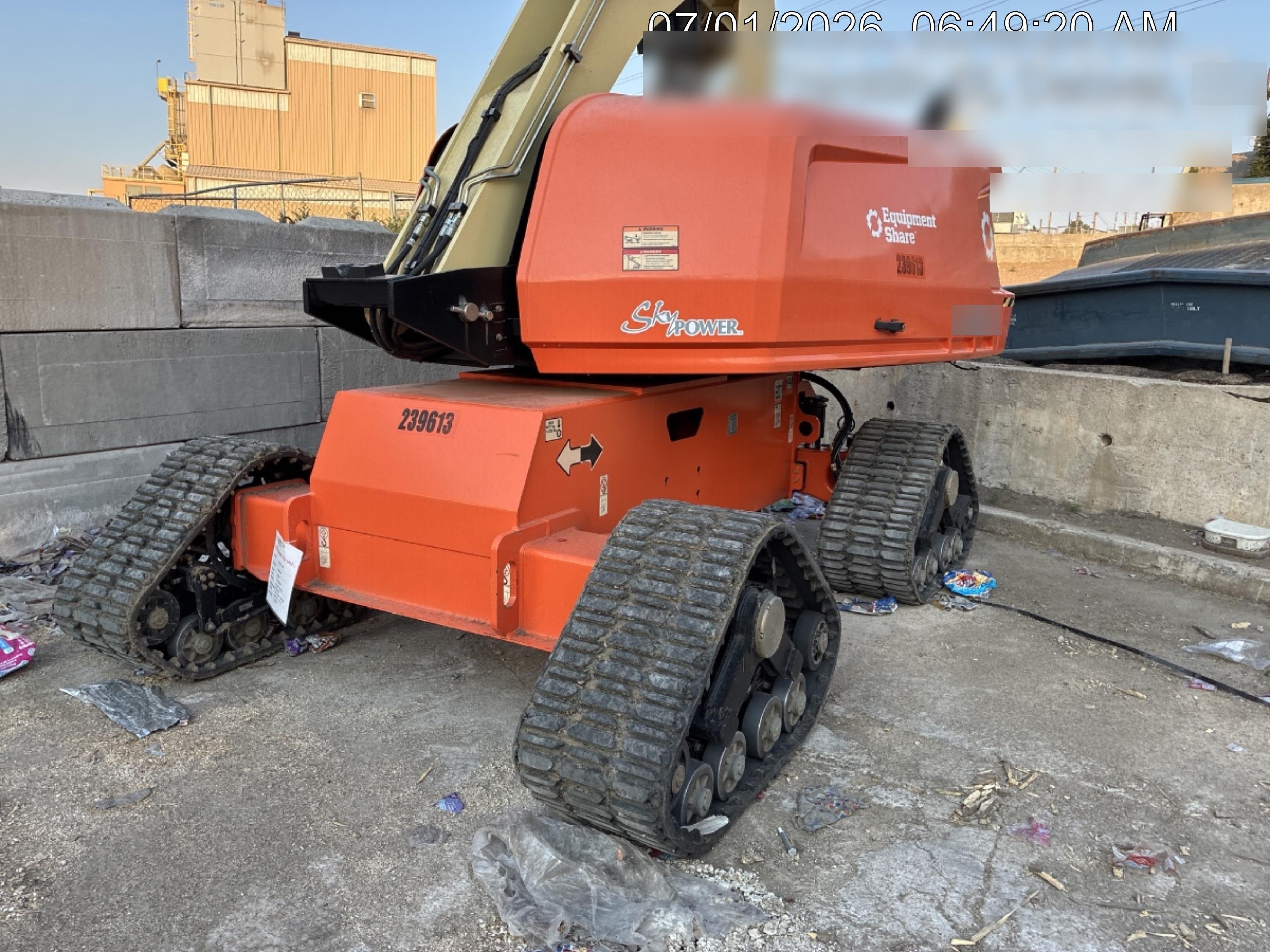2022 JLG 660SJ Quad Track