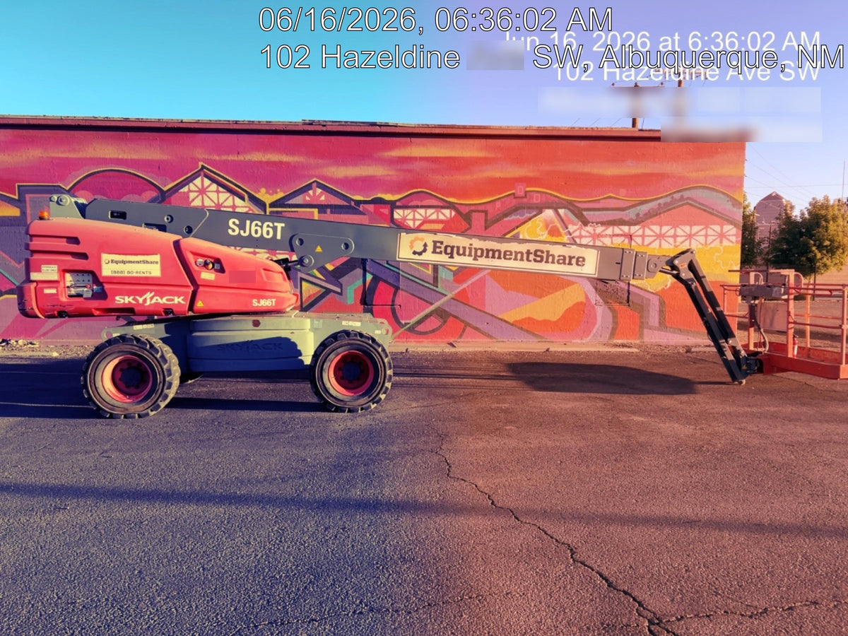 2019 Skyjack SJ66T SJ66T Glazier FF Tire Beacon