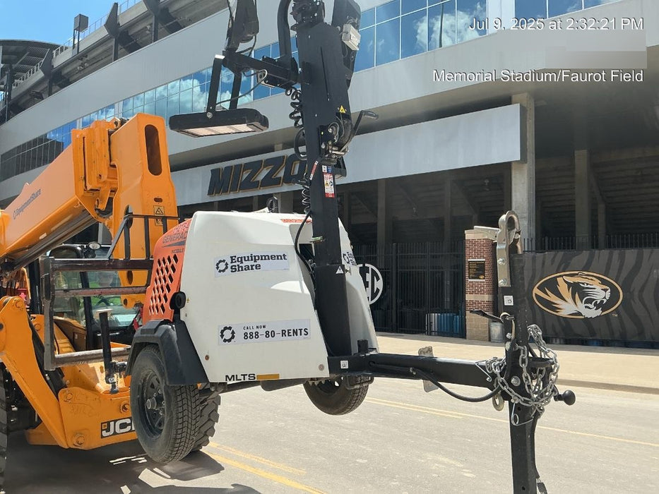 2024 Generac MLT2 Diesel, Flex Switch 120V Input, Powerzone Controller, 
(4) 320W LED Lights, 4kW Generator, 39.9 Gal Fuel Tank, 2" Ball, T3