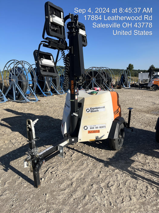 2023 Generac MLT2 Diesel, Flex Switch 120V Input, Powerzone Controller, (4) 320W LED Lights, 4kW Generator, 39.9 Gal Fuel Tank, 2" Ball, T3