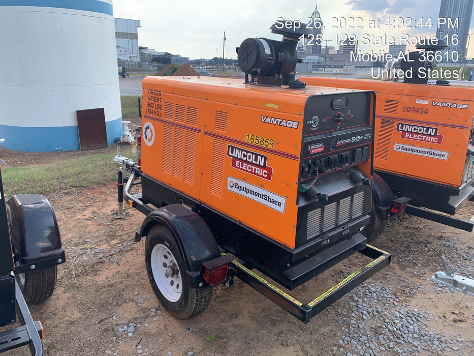 2022 LINCOLN ELECTRIC Vantage 549X