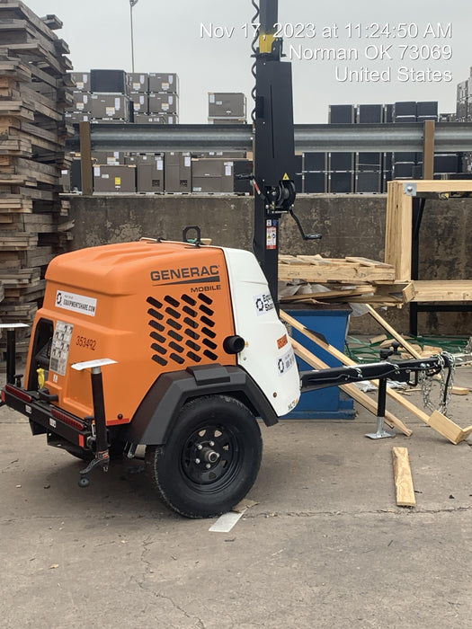 2023 Generac MLT2 Diesel, Flex Switch 120V Input, Powerzone Controller, (4) 320W LED Lights, 4kW Generator, 39.9 Gal Fuel Tank, 2" Ball, T3