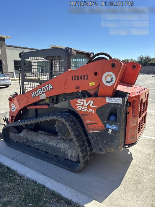 2020 Kubota SVL95-2S Open ROPS, Tier 4 Kubota Engine, Quick Coupler