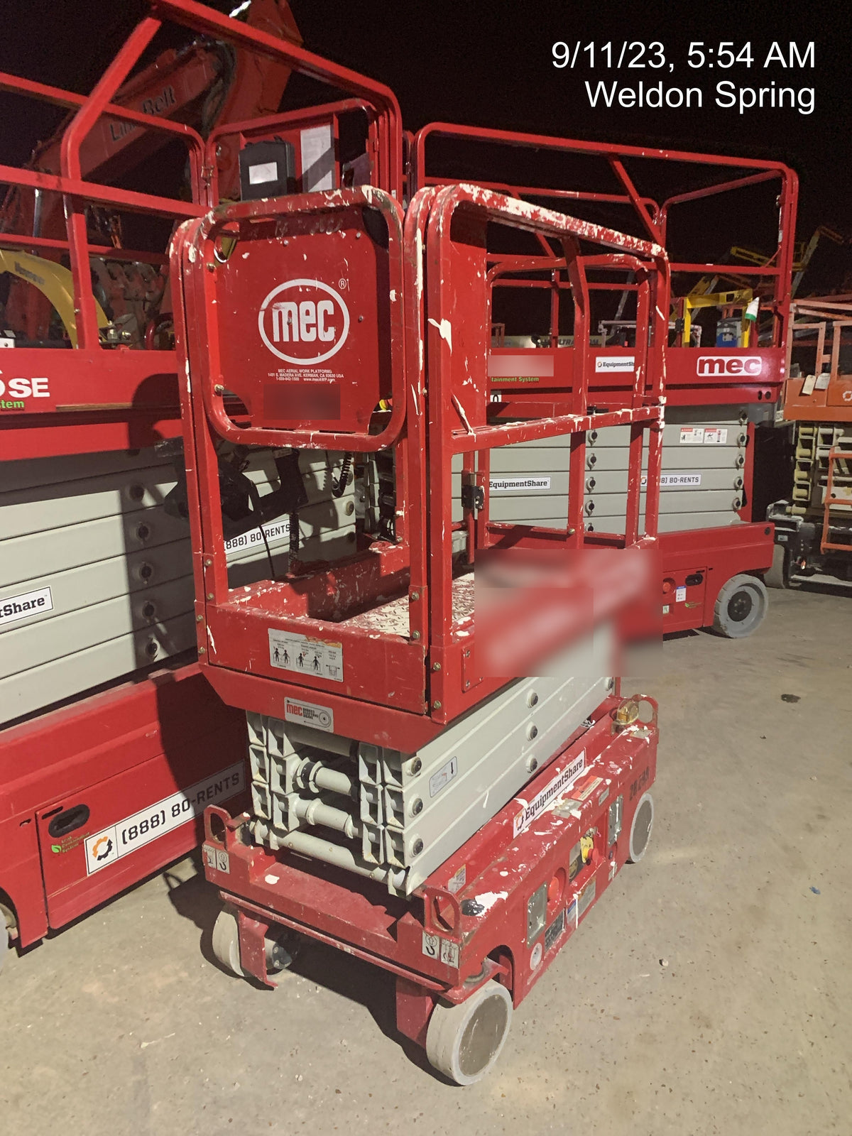 2019 MEC 1330SE Standard Options