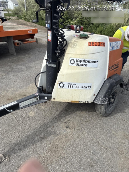 2023 Generac MLT2 Diesel, Flex Switch 120V Input, Powerzone Controller, 
(4) 320W LED Lights, 4kW Generator, 39.9 Gal Fuel Tank, 2" Ball, T3