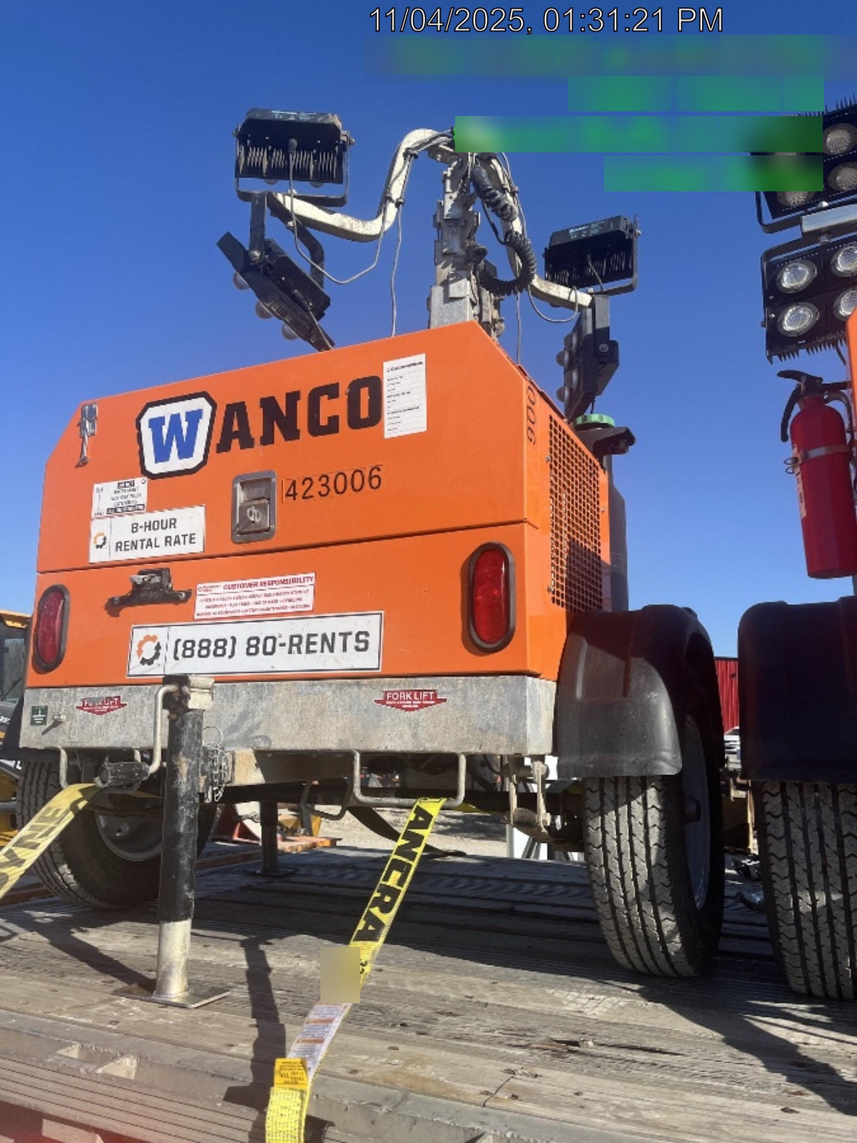 2024 Wanco WLTT-4MM4K Diesel, Deep Sea Controller, Shore Power Plug, Auto Start, (4) 350W LED Floodlights, 4kW Generator, 60 Gal Fuel Tank, 2" Ball, T3