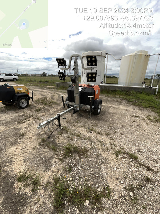 2024 Wanco WLTT-4MM4K Diesel, Deep Sea Controller, Shore Power Plug, Auto Start, (4) 350W LED Floodlights, 4kW Generator, 60 Gal Fuel Tank, 2" Ball, T3