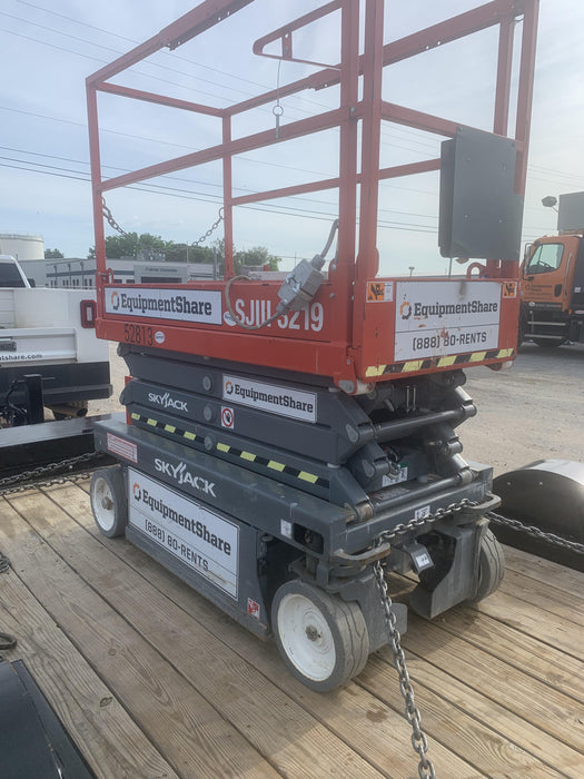 2019 Skyjack SJIII-3219 Standard Options, Trojan Batteries