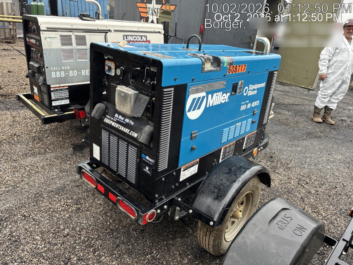 2025 MILLER ELECTRIC BIG BLUE 400