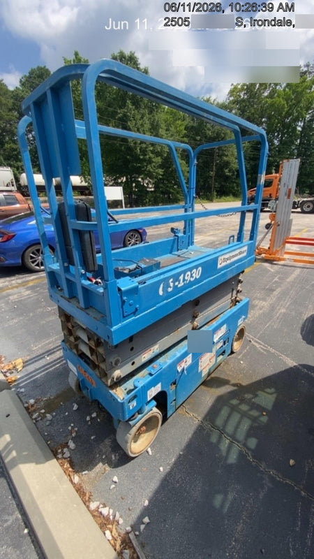2019 Genie GS-1930 Fixed rails with chain Entry