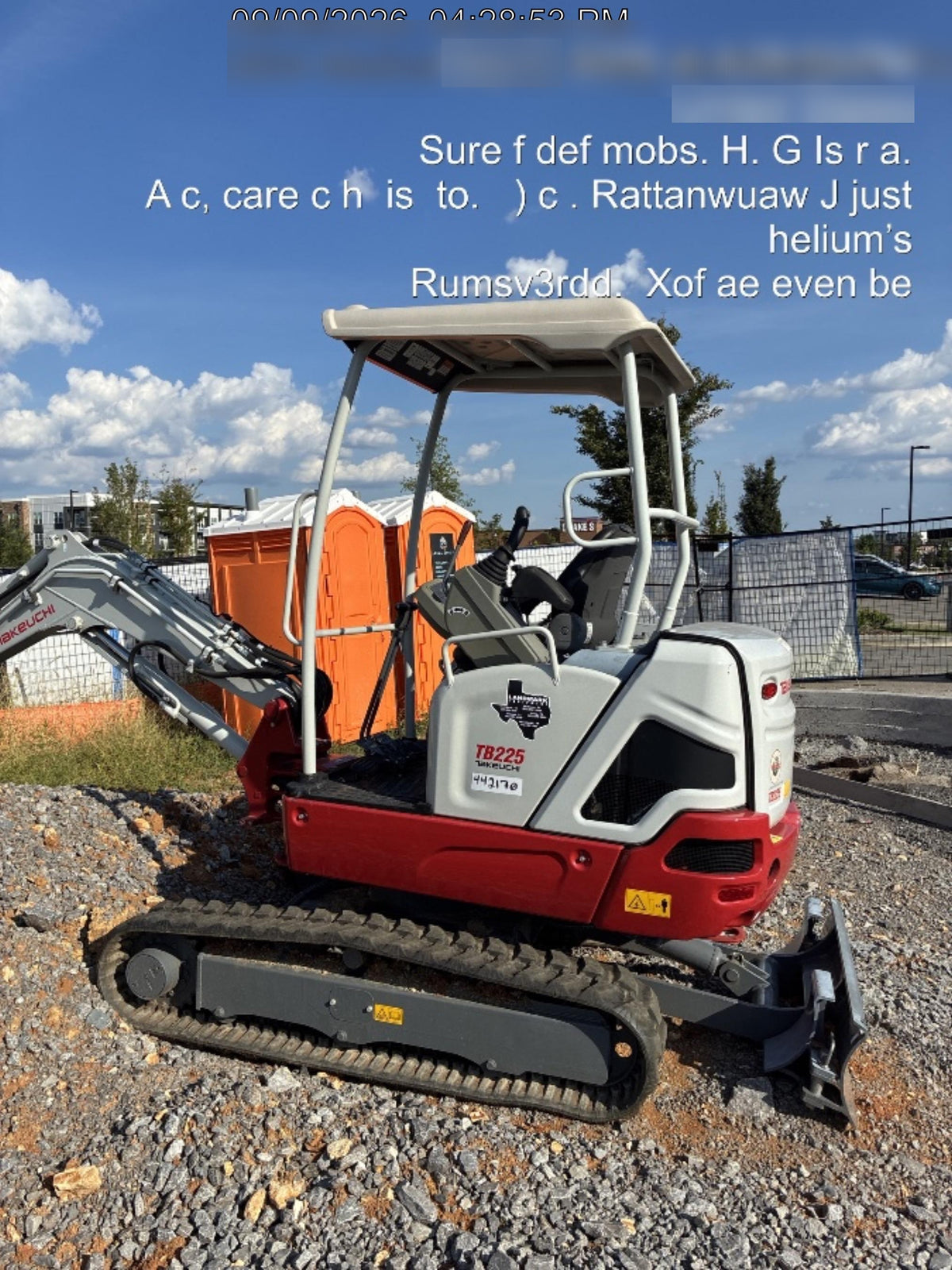 2023 TAKEUCHI TB225R