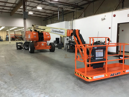 2020 JLG 860SJ FF Tires, Tool Tray, Self Closing Gate, Beacon, 7.5kW Generator