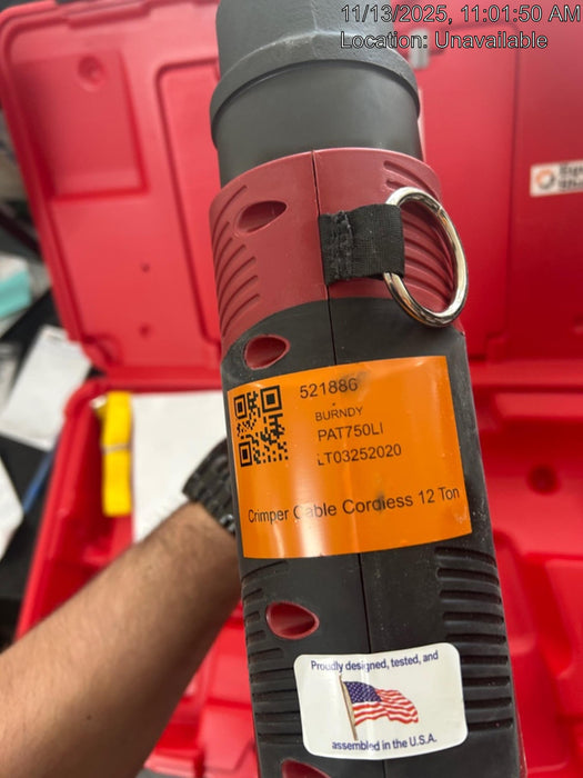 2025 BURNDY PAT750LI