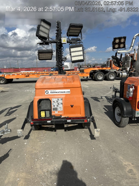 2023 Generac MLT2 Diesel, Flex Switch 120V Input, Powerzone Controller, (4) 320W LED Lights, 4kW Generator, 39.9 Gal Fuel Tank, 2" Ball, T3