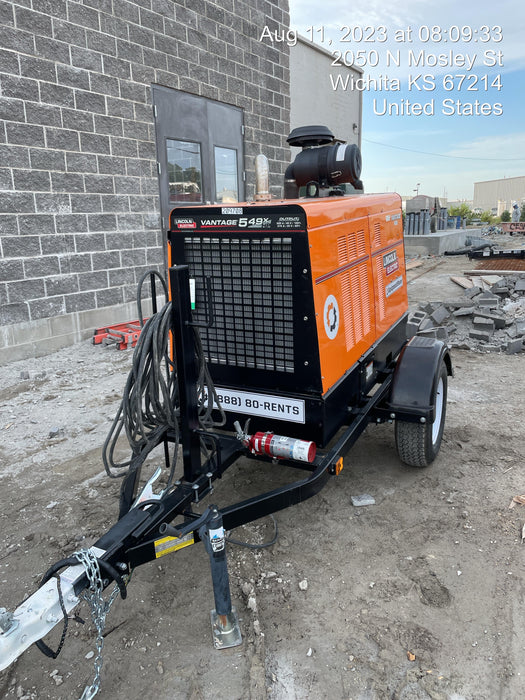 2022 Lincoln Electric Vantage 549X VANTAGE 549X READY-PAK 3