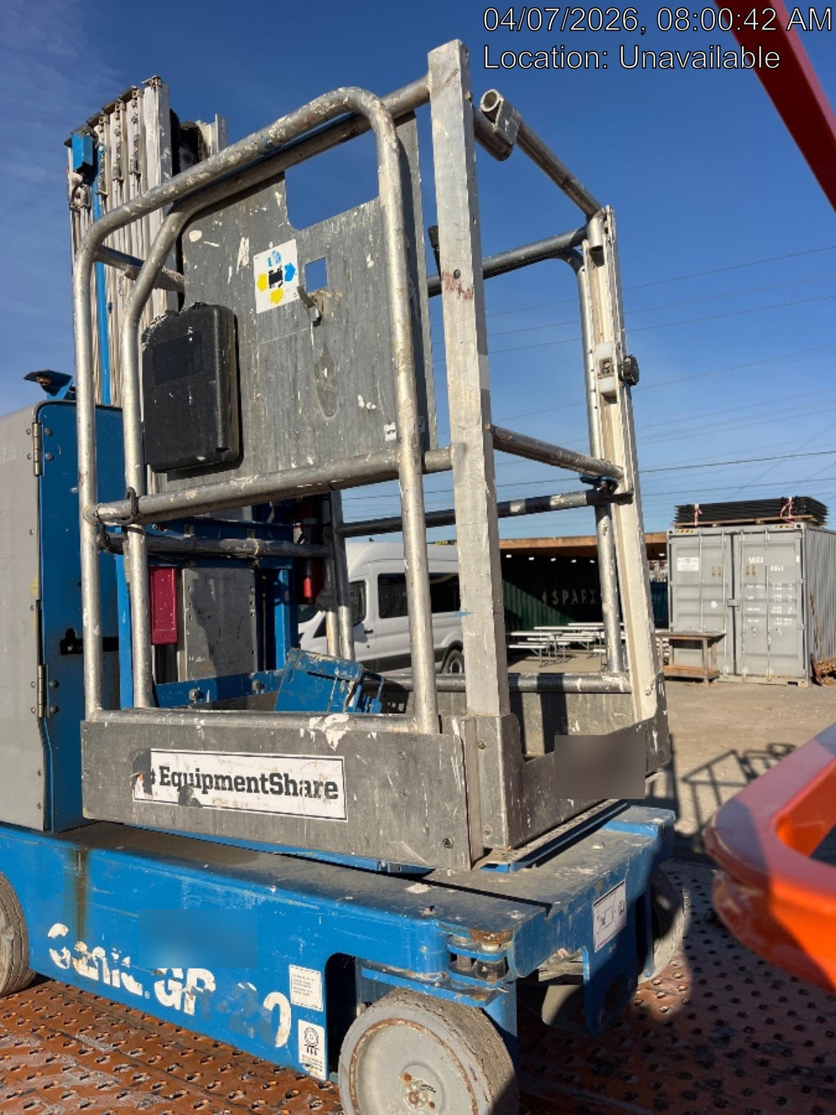 2019 GENIE GR-20
