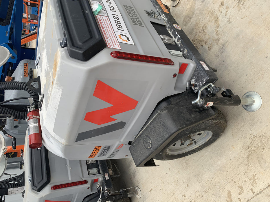 2019 Wacker Neuson LTV6L-MH Wacker Neuson LTV6L Mobile Light Tower w/Fuel Level Sensor Installed