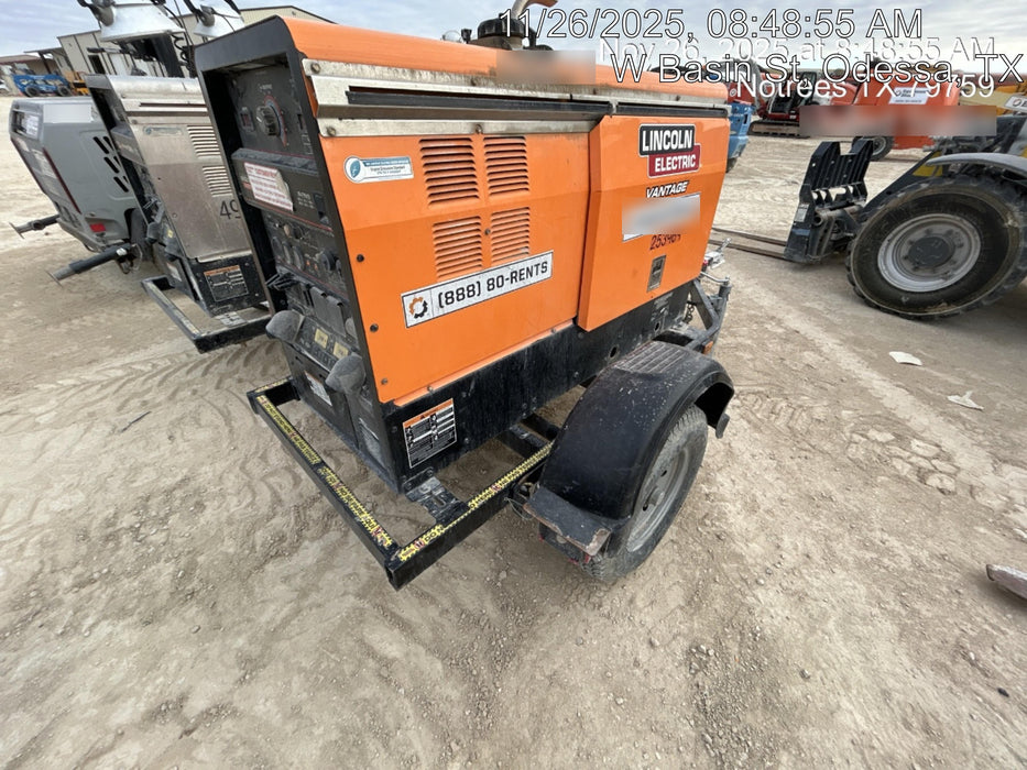 2022 Lincoln Electric LE400 Kubota V1505, Trlr, Cable Rack, Light Kit, ES Decals, T3